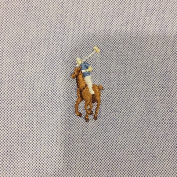 Light Blue Polo Button Down - Picture 4 of 7